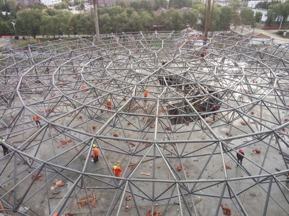 图们全民健身中心网架