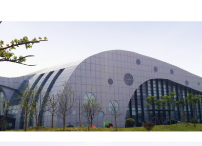 图们会议中心外景网架工程